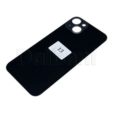 Back Glass Rear Housing Battery Cover Camera Lens For iPhone 13 Black