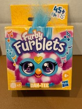 FURBY Furblets DAH-TEE Electronic Mini Plush Toy Keychain Collectible NIB SEALED