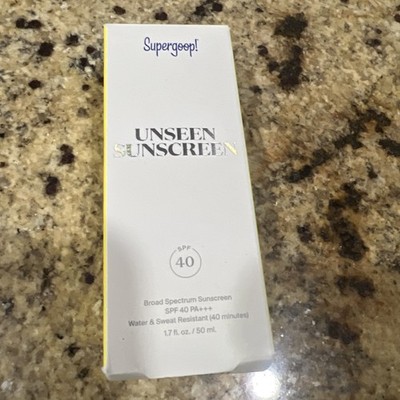 Supergoop! Unseen Sunscreen SPF 40 1.7 fl oz Broad Spectrum Exp 04/27