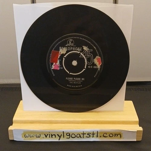 Beatles Parlophone 45 RPM Vinyl Record Please Please Me / Ask Me Why Original