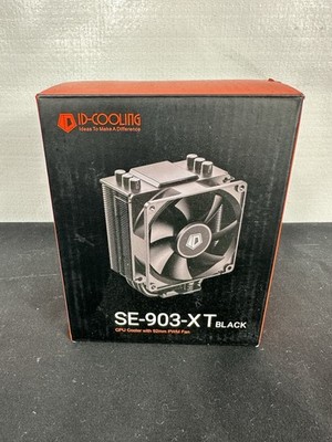 ID-COOLING SE-903-XT Black CPU Cooler 92mm Fan for Intel/AMD LGA AM4 AM5