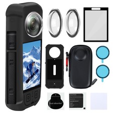 Protective Accessories Kit for Insta 360 X3 Include Silicone Protective Cover...