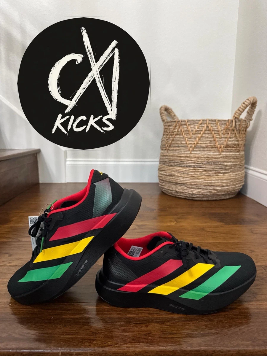Bob Marley x adidas Adizero Evo SL Black Red Yellow for Sale
