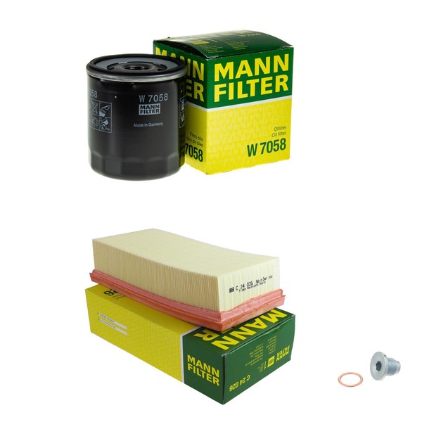Mann-Filter Inspektionspaket Filterset FüR Peugeot 208 2008 I 1.2 Vti CitroëN-image