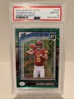 2024 Donruss Optic Rated Rookie Jayden Daniels #248 Green Velocity Prizm PSA 10