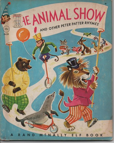 Vintage Children's Rand McNally Elf Books - Set of 3 Johnny Fireman, Animal Show - Picture 2 of 4