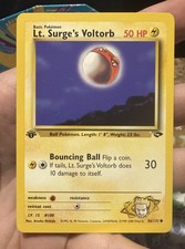 Lt. Surge’s Voltorb - 86/122 - Gym Challenge - 1st Edition - Near Mint