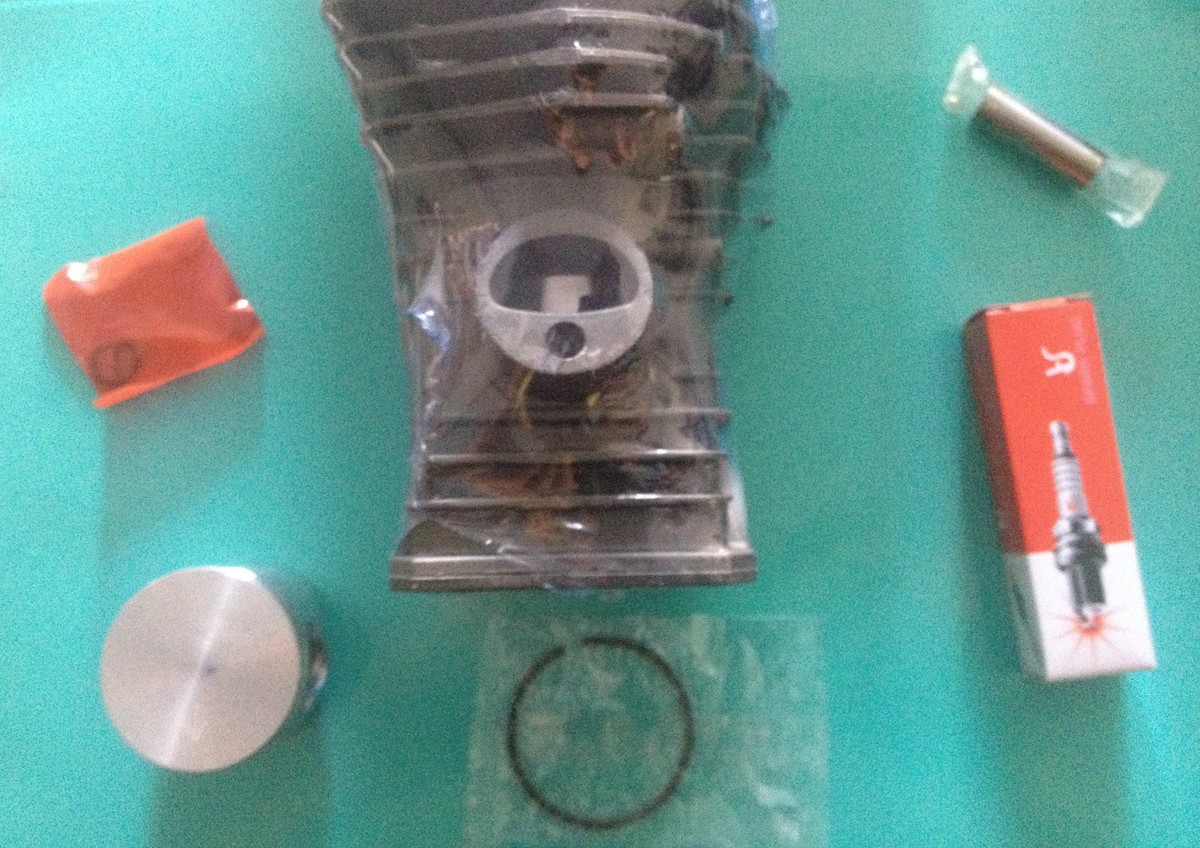Kit Cilindro E Pistone Per Motosega Husqvarna 340 345 350 – Modello Lungo