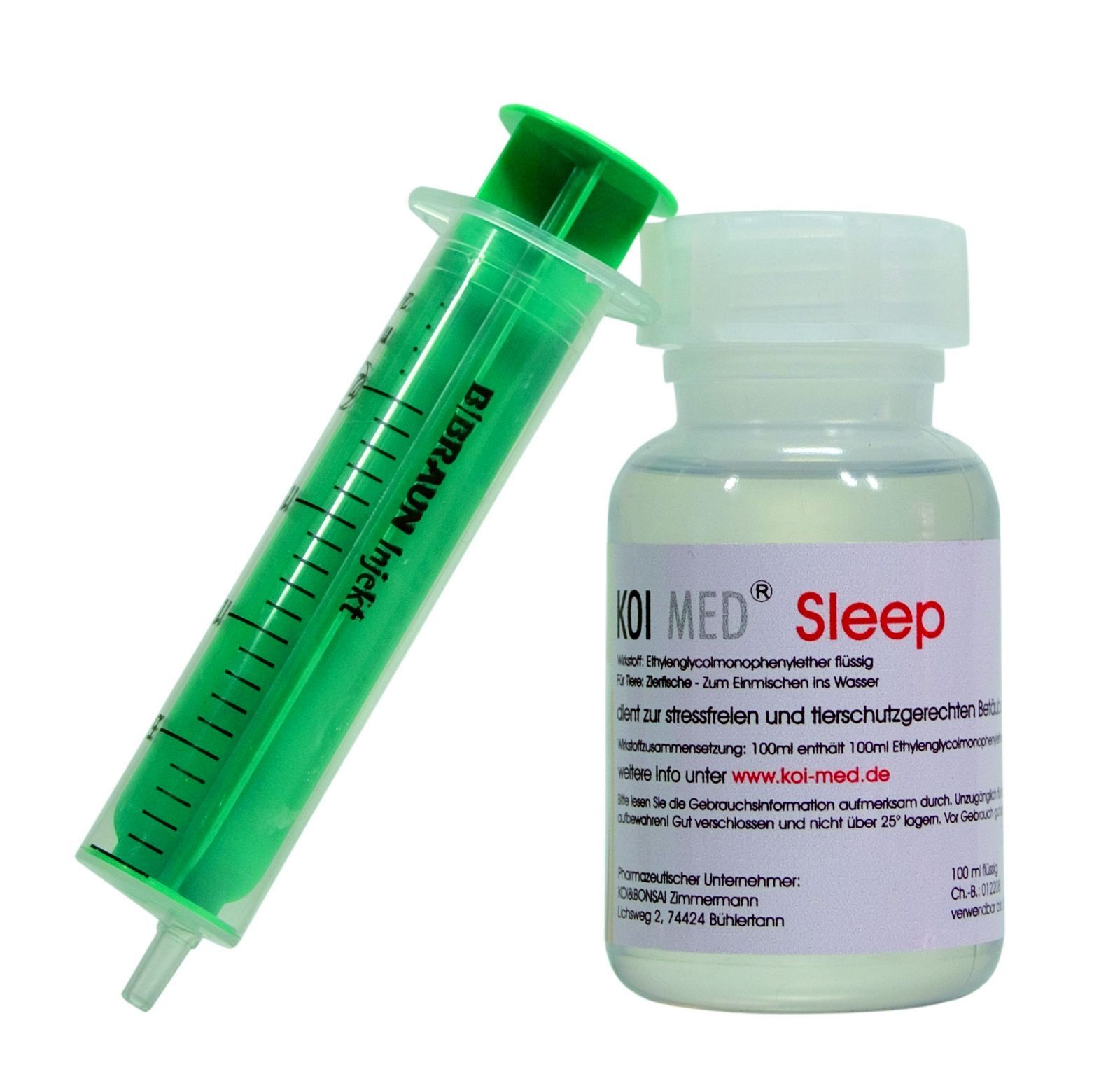 KOI MED® Sleep - 500 ml tierschutzgerechte Betäubung Zierfische Koi Fisch Teich