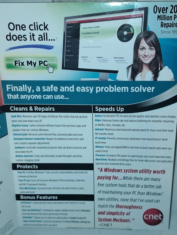 Iolo System Mechanic with Bonus Anti-virus & Anti-Spyware  - Image 4 of 4