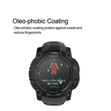Protector De Pantalla Para Smartwatch AK90 - 3 Pack, Cristal Templado 9H, Compatible Dekelife 1.91"
