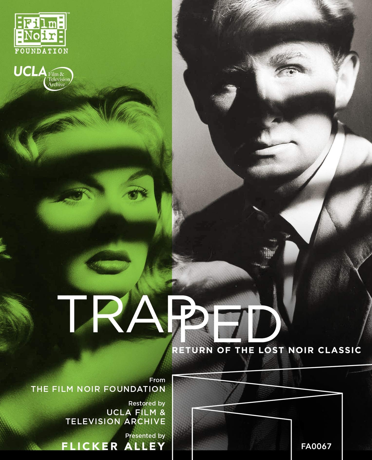 Trapped Flicker Alley (Blu-ray) Lloyd Bridges Barbara Payton John Hoyt