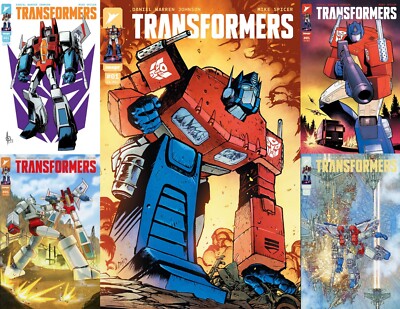 TRANSFORMERS 1 NM 1ST 2ND 3RD 4TH & 5TH PRINT SET IMAGE NEW 2023 2024 SERIES 