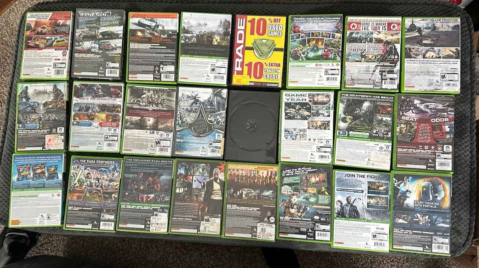 Lote de 25 juegos para Xbox 360 Need For Speed, Assassins Creed, Call Of Duty+++ Foto 2 de 4