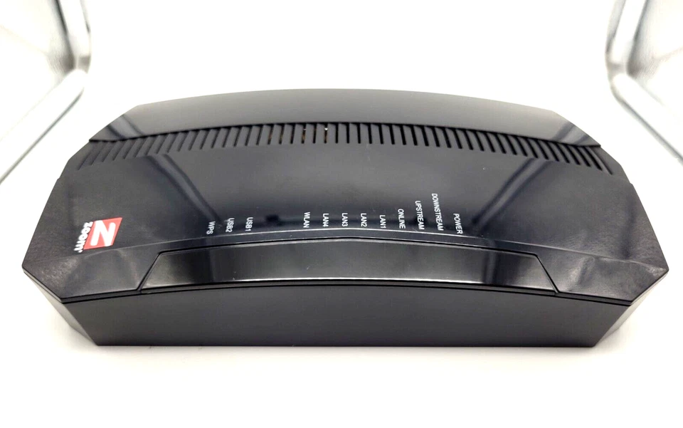 Zoom DOCSIS 3.0 Cable Modem/Router with Wireless, Series 1110, Model 5354, Black - Image 3 of 4