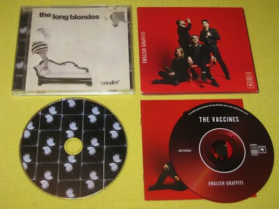 The Long Blondes Couples & The Vaccines English Graffiti 2 CD Albums Indie Rock