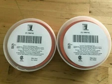 Lot of 2 POWER FIRST 19N742 Electrical Tape, 7 mil, 3/4" x 66 ft., Orange