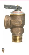 Cash Acme 20166 Pressure Relief Valve  3/4" Mip x 3/4" Fip