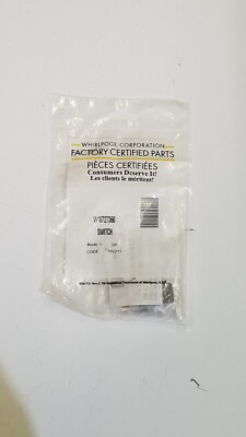 New Genuine OEM Whirlpool Microwave Door Interlock Switch W10727360