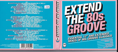V.A. - Extend The 80s Groove (Loleatta Holloway, Shalamar...) 3xCD BMG