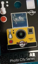 SYDNEY OPERA HOUSE LENTICULAR PHOTOGRAPHY SERIES YACHTS Hard Rock Cafe PIN LE