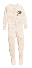 Old Navy Toddler Unisex 2-Way-Zip Footed One-Piece Footie Pajamas Racoon Size 2T