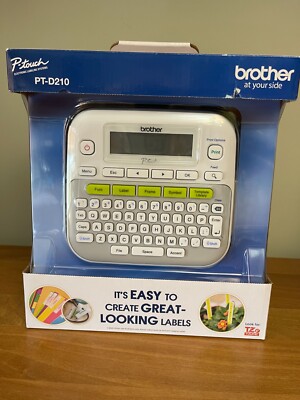 Brother P-touch Electronic Labeling Systems PT-D210 Label Maker - Brand NEW.