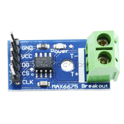 2PCS Type K MAX6675 SPI Interface Thermocouple Temperature For Arduino