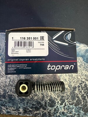 Manual Transmission Cable Bushing - Fits Audi, Seat, Skoda, VW - Genuine Topran 1J0711761B