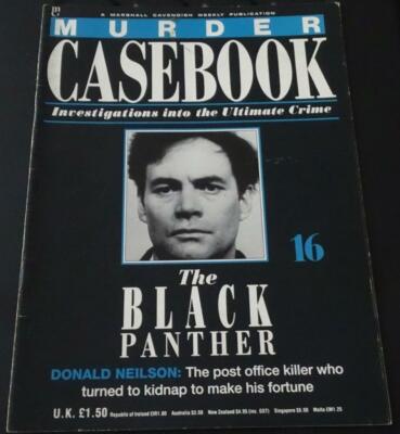 MURDER CASEBOOK - MARSHALL CAVENDISH - TRUE CRIME - ISSUE CHOICE & SPARE BINDERS