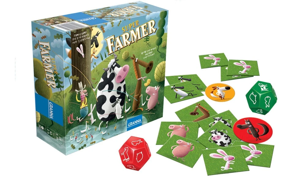 Super Farmer Superfarmer wiek: 6+, GRA POLSKA,Gra rodzinna. 2-6 os - Image 2 of 4