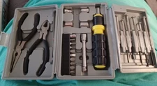 DURATOOL 25-Piece Mini Tool Kit Set Home, Office, Dorm, Basic Repairs Open Box