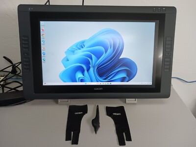 Wacom DTK2200 Cintiq 22HD 21-Inch Pen Display Tablet - Black for 