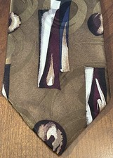 Vintage Chez Roffe 100 Silk Men  s Neck Tie Made In Usa