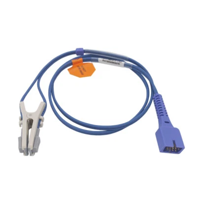 DANTECH Compatible Nellcor oximax DB9 Adult Ear Clip SpO2 Sensor Oximax Probe 3ft 9pins