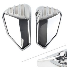 2 x Battery Side Cover Fit For Harley Davidson Sportster 1200 2014-2021 Chrome