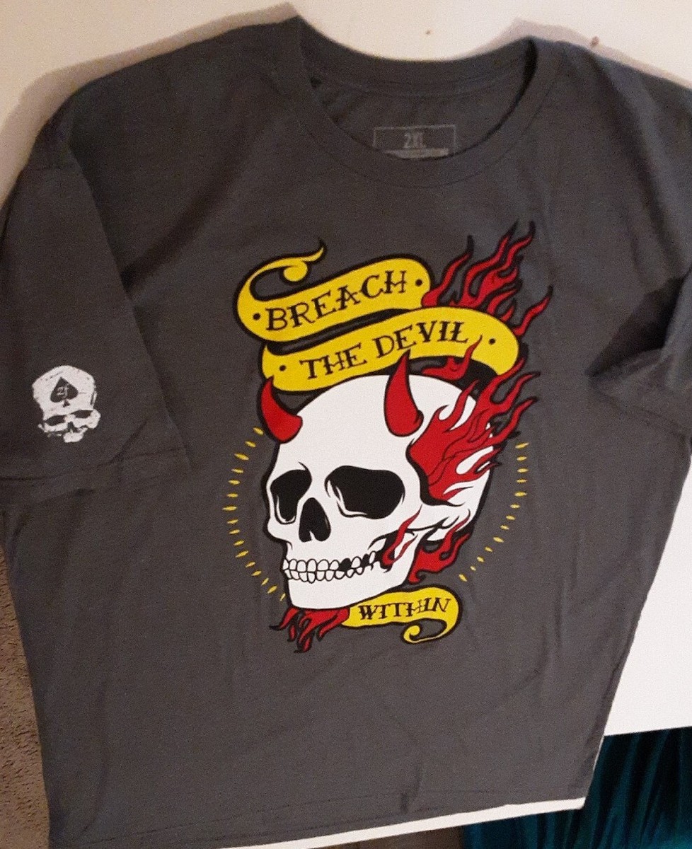 Zero Foxtrot 2XL Tee Shirt - Breach The Devil Within | eBay