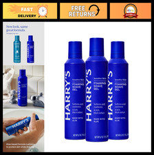 Foaming Shave Gel for Men - Aloe Infused, Soothes Cushions Skin - 3 Pack, 6.7o