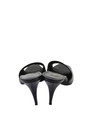 Saint Laurent Womens Leather Open Toe High Heels Sandals Shoes Black Size 5.5 — photo 3