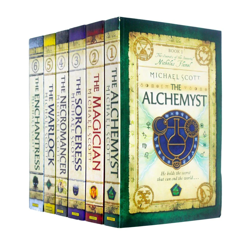 The Secrets of the Immortal Nicholas Flamel 6-Book Set by Micha | Michael Scott