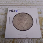 1963-D Franklin Half Dollar Silver