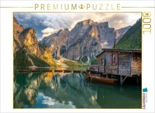 CALVENDO Puzzle Pragser Wildsee in Italien  1000 Teile Lege-Gr  e 64x48cm Foto-