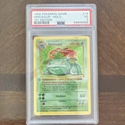 1st edition shadowless venusaur psa 3 pokemon tcg 15/102 holo rare 1999 age 6+