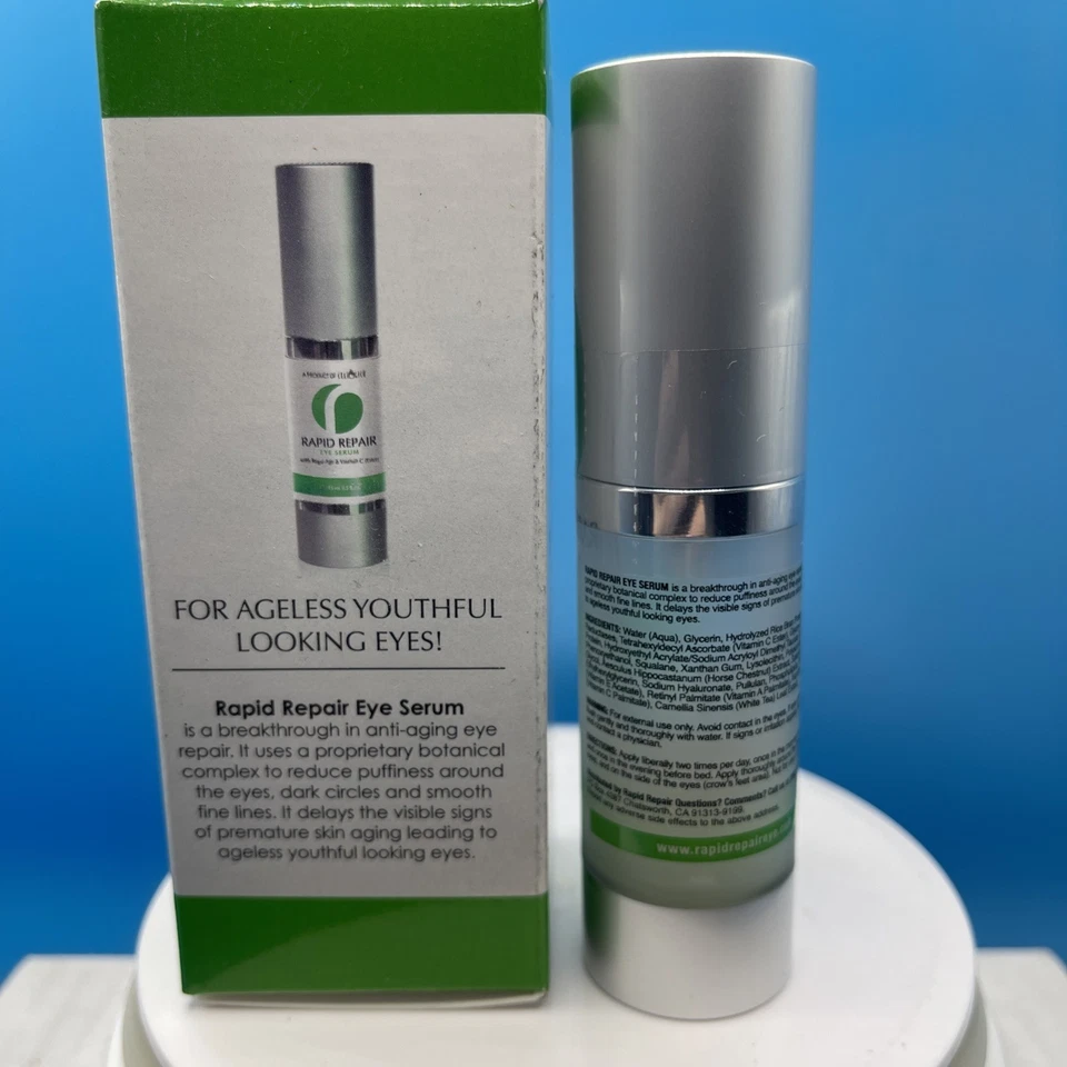 Suero de ojos de reparación rápida con Regu-age y vitamina C 15 ml 0,5 oz Cellogica NUEVO EN CAJA Foto 2 de 3