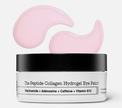 The Peptide Collagen Hydrogel Eye Patch (60 patches) | DEPUFFS UNDER-EYE BAGS IN
