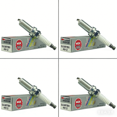 #ad Set of 4 NGK 4912 Laser Iridium Spark Plugs ILKAR7B11 for Toyota Corolla Pontiac $17.99
