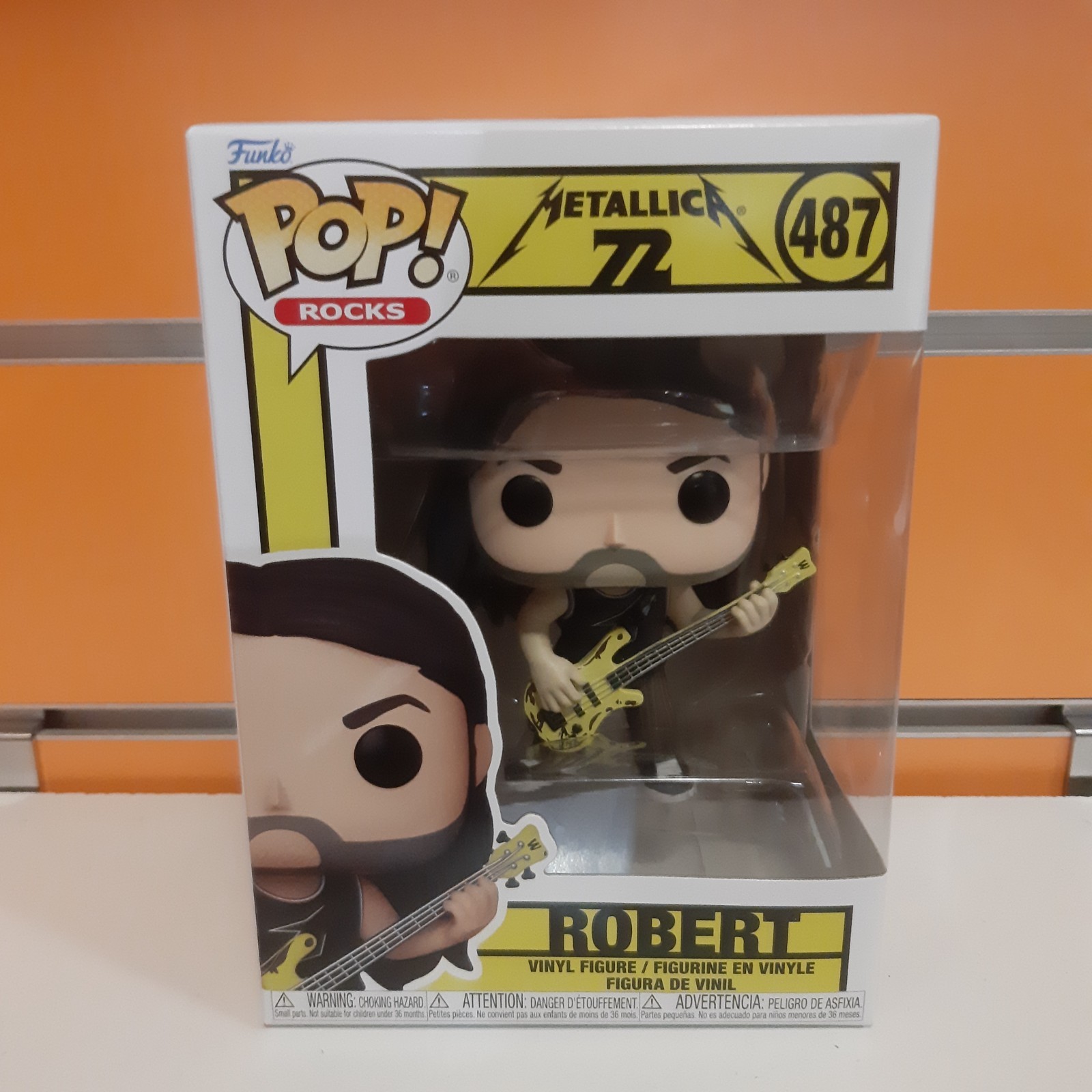 Funko Pop! Rocks n. 487 Metallica - Robert NUOVO