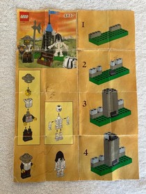 Rare Vintage LEGO Castle: Dungeon (4817) 100% Complete, No Box