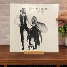 Vinyl Necessities Vinyl Record Stand Now Playing Album Display Holder Solid Wood