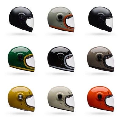 Bell Bullitt GT Retro Integralhelm Motorrad Motorradhelm - alle Farben